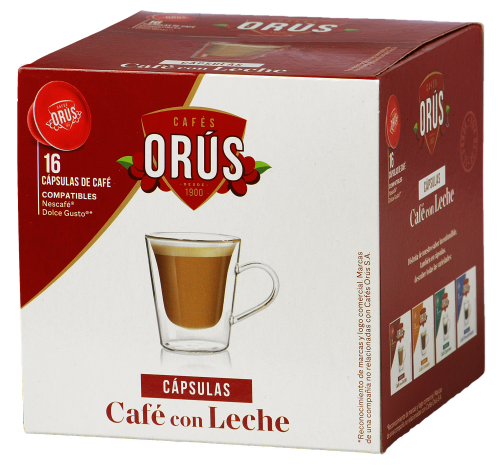 Café Leche Cápsulas Nescafé Dolce  
