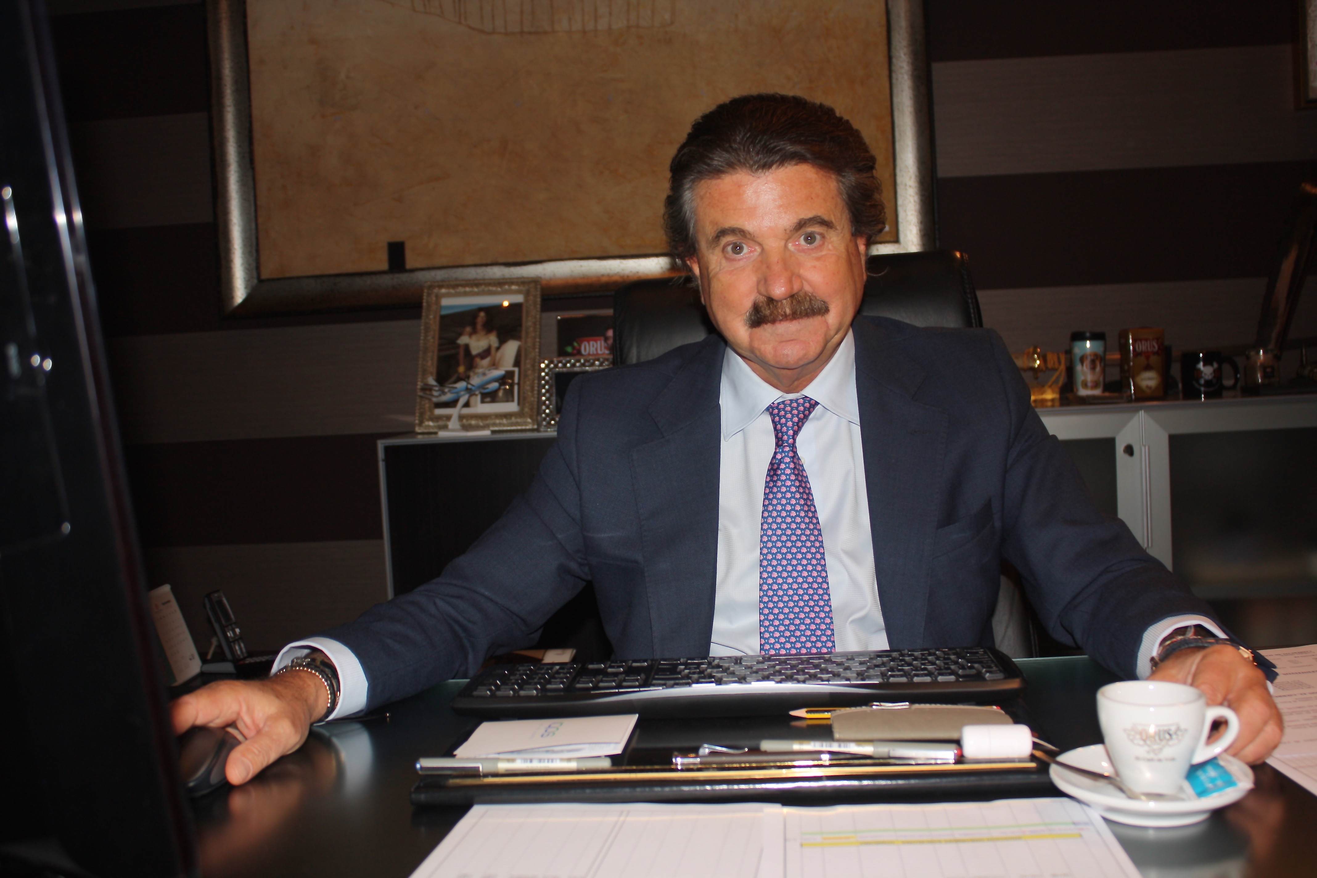 José María Marco, gerente de Cafés Orús