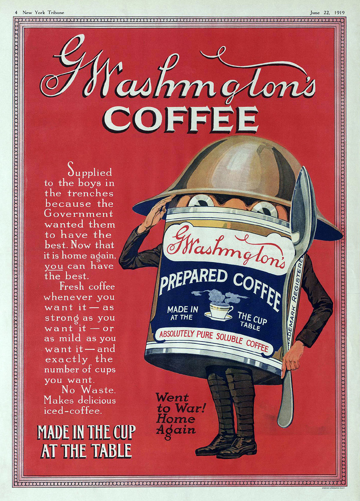 La interesante historia del café instantáneo